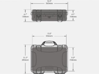 Odolný kufr NANUK 910 pro dron DJI Mavic Air