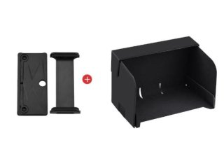 Sluneční clona + držák tabletu na dálkový ovladač (natažení pružiny do 19 cm)