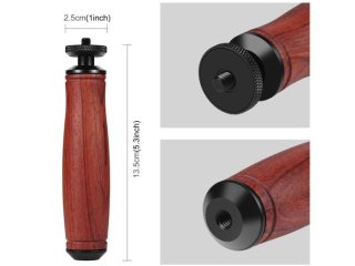 Dřevěná rukojeť pro akční kameru