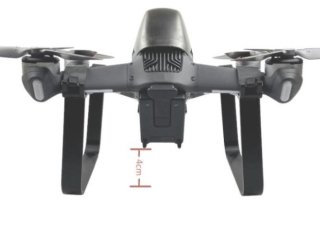 Přistávací podvozek na DJI FPV závodní dron