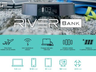 Nabíječ EcoFlow RIVER Bank 25600mAh Quick Charge 3.0 PD