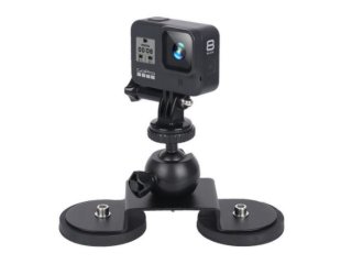 Magnetický držák akční kamery na auto (velký)
