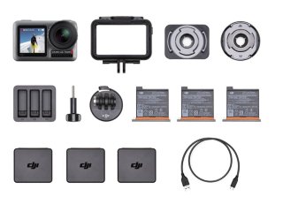 Akční kamera DJI Osmo Action + nabíjecí set