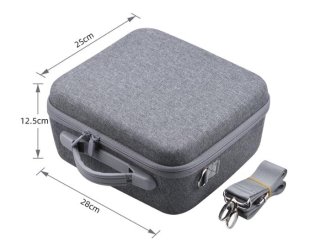 Šedé pouzdro s polstrováním na dron DJI Mini 3 / Mini 3 Pro