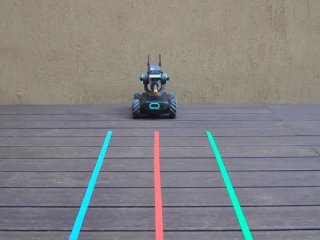 Barevná lepící páska k vytvoření tratě pro DJI RoboMaster S1