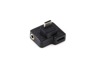 CYNOVA duální 3.5mm / USB-C adaptér pro DJI Osmo Action