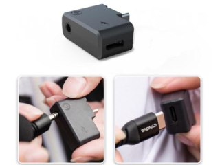 2v1 audio a nabíjecí adaptér ke kameře Insta360 ONE X2