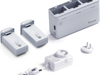 Potensic rychlonabíjecí stanice 60W More Power na tři baterie pro Atom 4K + adaptér + 2 baterie