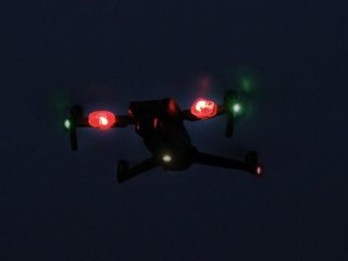 Stroboskopické LED světlo včetně baterie