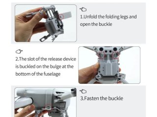 Air Dropping System s přistávacím podvozkem pro dron DJI Mini 3 / Mini 3 Pro