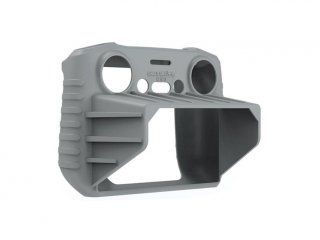 2v1 šedý silikonový kryt a sluneční clona na DJI RC 2