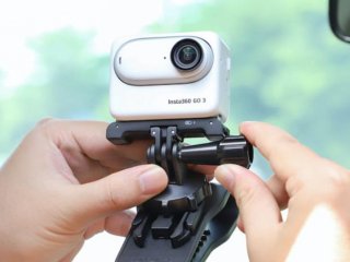 Otočný klip na akční kameru