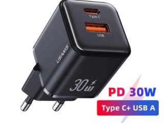 Nabíjecí adaptér USAMS 30W (USB-C a USB-A)