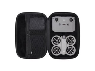 Černé pouzdro s popruhem přes rameno na dron DJI Neo