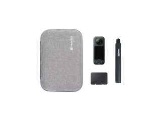 Šedé pouzdro na kameru Insta360 X3