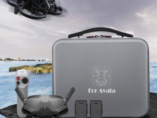 Šedé pouzdro na dron DJI Avata a Goggles 2
