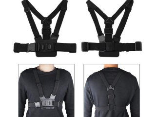 Nastavitelný hrudní popruh na akční kameru