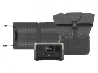 Přenosná nabíjecí stanice EcoFlow RIVER 2 + EF batoh + solární panel 60W