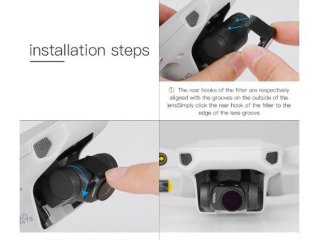 Nastavitelné filtry na DJI Mavic Mini / Mini 2 (6-pack)