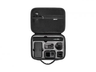 PU pouzdro s popruhem na kameru DJI Osmo Action 3 / Osmo Action 4