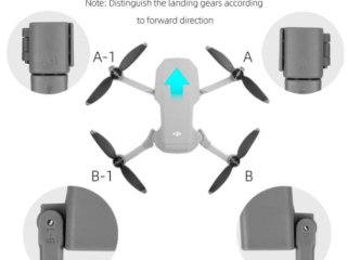 Zvýšené přistávací nohy na DJI Mavic Mini