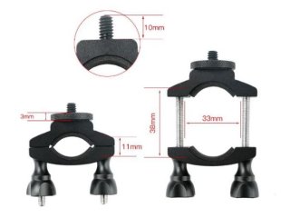 Anit-vibrační držák na kolo pro akční kameru