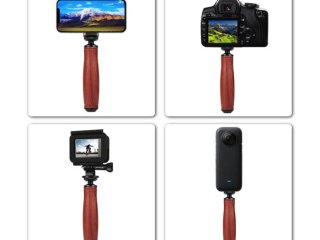 Dřevěná rukojeť pro akční kameru