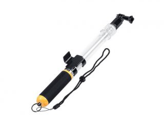 Plovoucí prodlužující tyč na akční kameru