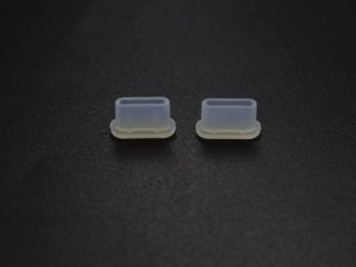 Transparentní protiprachové kryty konektorů na dron DJI Mini 3 / Mini 3 Pro (2ks)