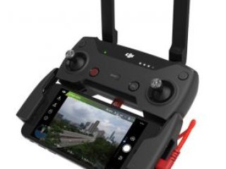 Kabel lightning/microUSB rovný - 30cm pro dron DJI Spark a Mavic series - šedý