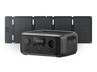 Nabíjecí stanice EcoFlow River 3 UPS + 45W solární panel (Typ-C) - Hard Bundle