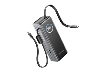 EcoFlow RAPID Powerbanka (25000mAh) - stříbrná + vestavěný USB-C kabel