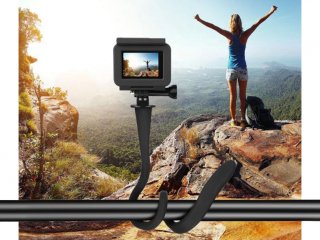 Flexibilní držák akční kamery nebo telefonu