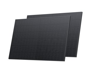 EcoFlow sada dvou 400W rigidních solárních panelů