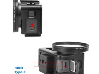 Kryt s UV filtrem na DJI Osmo Action