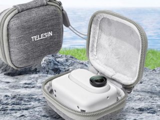 Šedé mini pouzdro na kameru Insta360 GO 3