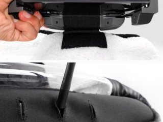 Zateplený vak na ruce pro létání v zimě