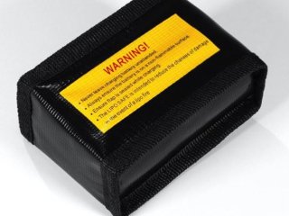 Ohnivzdorný obal na tři baterie s nabíjecí stanicí dronu DJI Mini 3 / Mini 3 Pro