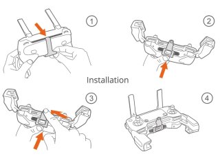 DJI Mavic Pro popruh vysílače
