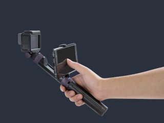 Pgytech rukojeť se stativem a držákem telefonu na DJI Osmo Action / Action 2