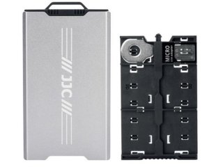 Hliníkový dvojstranný úložný box na paměťové karty (18 ks)