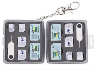 Úložný box na SIM karty (12 ks)