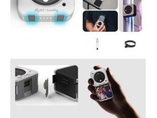 Bílý magnetický kryt na DJI Action 2