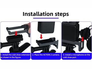 CNC adaptér pro připojení dalšího příslušenství ke kameře DJI Action 2
