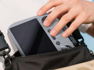 Skládací kniply pro dálkový ovladač DJI RC 2 / DJI RC - stříbrné