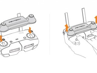DJI Mavic Air ochranný kryt vysílače