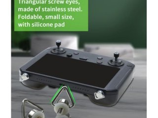 Háčky na popruh na dálkový ovladač DJI RC / RC 2 / RC Pro / Smart Controller (4ks)