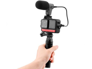 3.5 mm adaptér + mikrofon na kameru Insta360 ONE R