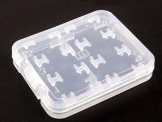 Transparentní pouzdro na paměťové karty