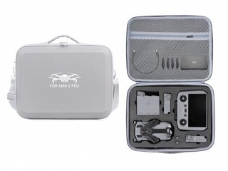 PU pouzdro na rameno na dron DJI Mini 5 Pro (DJI RC 2 / RC-N3) - šedé